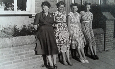 buurvrouwen in de Nimrodstraat
