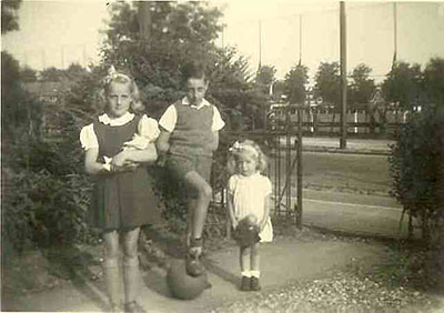 de Hazenkampseweg in waarschijnlijk 1947